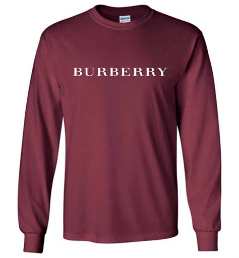 long sleeve burberry t shirt.